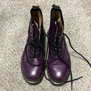 Purple Doc Martens